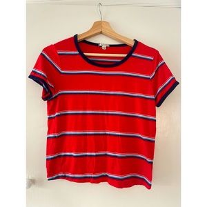 Striped Red shirt (super soft!!)